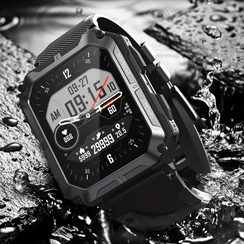 Indestructible Smart Watch 2024 Upgraded Rugged Smart Watch My