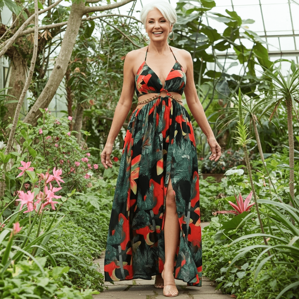 Floral Elegance Maxi Dress - Summer Wear Dress