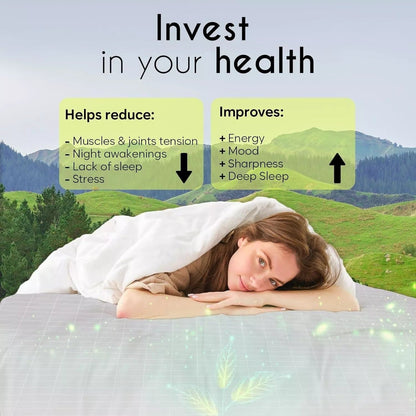 Earth Grounding Bed Sheet