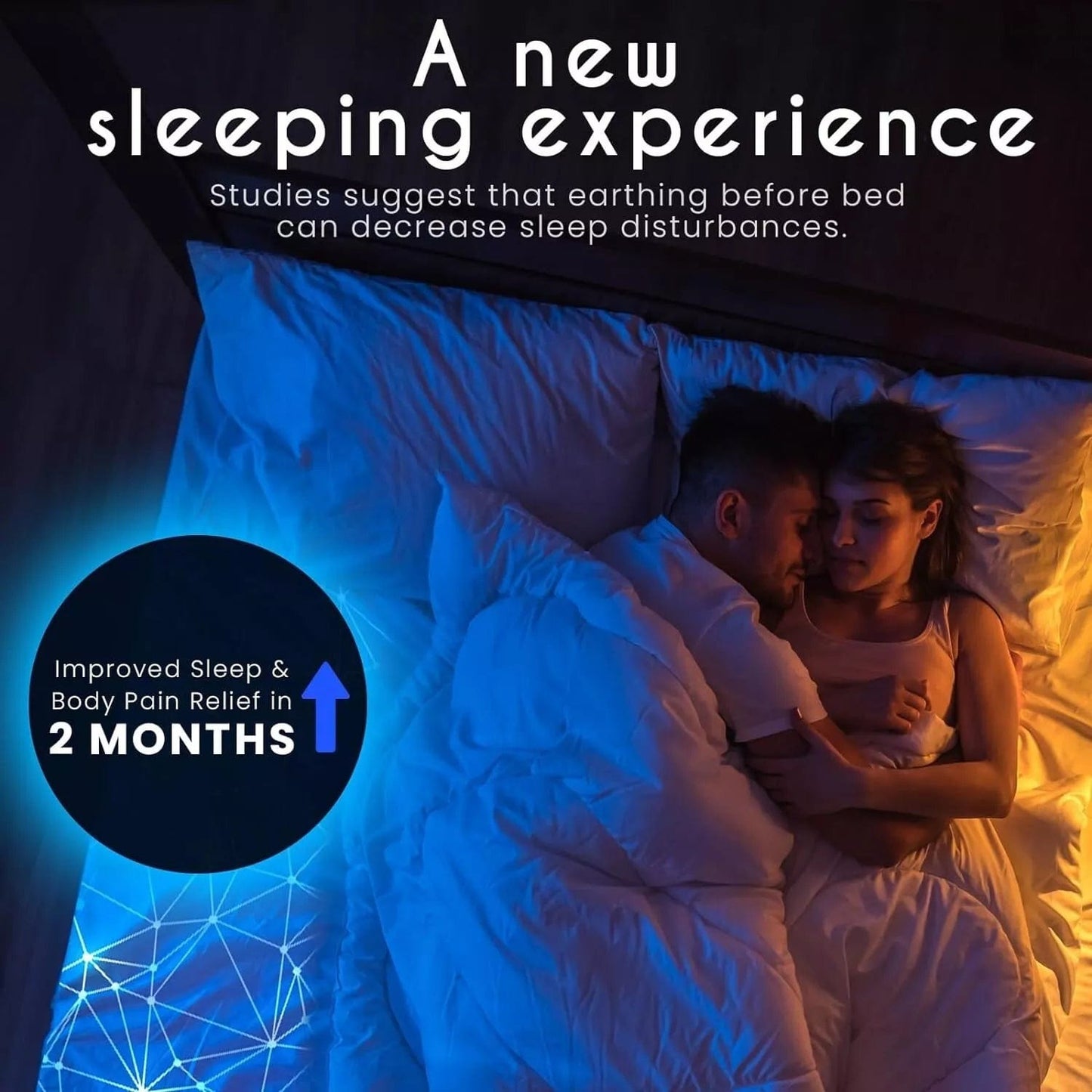 Earth Grounding Bed Sheet