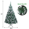Artificial 7ft Christmas Tree - #2024 Pine Snow Cover Xmas Tree