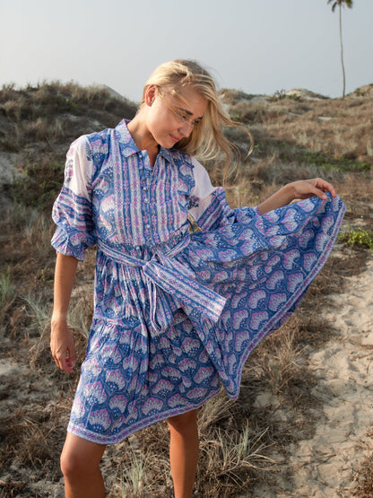 Boho Botanica Block & Bloom Dress - Summer Dress