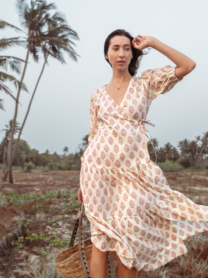 Boho Botanica Block & Bloom Dress - Summer Dress