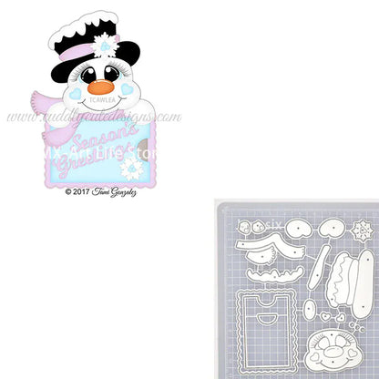 Christmas Metal Cutting Dies – Santa, Snowman & Gingerbread Set