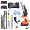 Mini Chainsaw - #2023 Upgraded Cordless Chainsaw [2 Battery Pack Free]