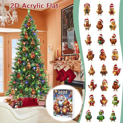 2025 Advent Calendar – Felt Hanging Countdown