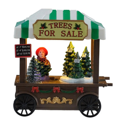 Christmas Snow House LED Decor