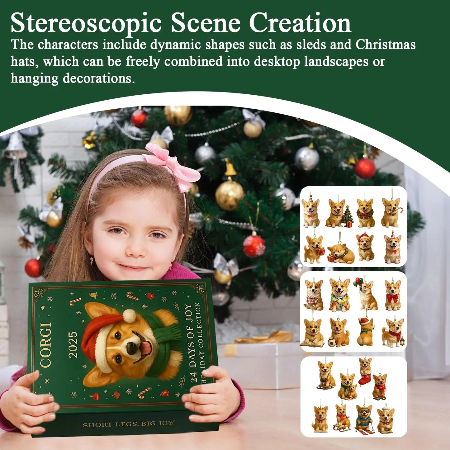 2D Puppy Advent Calendar – 24-Day Countdown