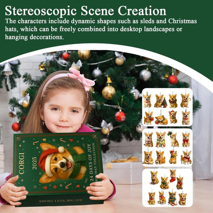 2D Puppy Advent Calendar – 24-Day Countdown