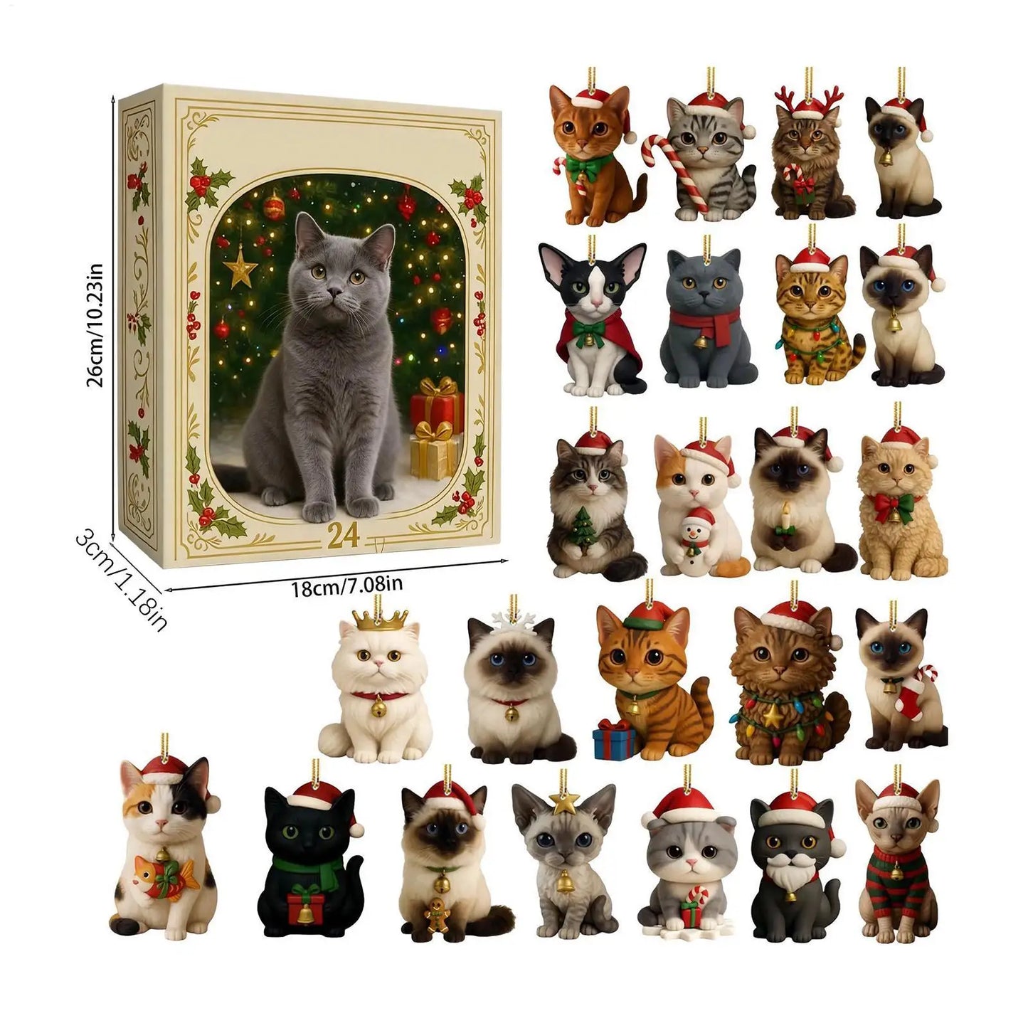 Advent Cat Calendar 2025 – 24-Day Countdown