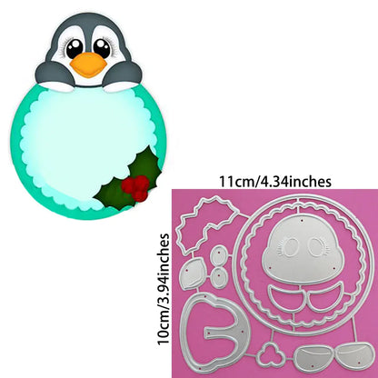 Christmas Metal Cutting Dies – Santa, Snowman & Gingerbread Set