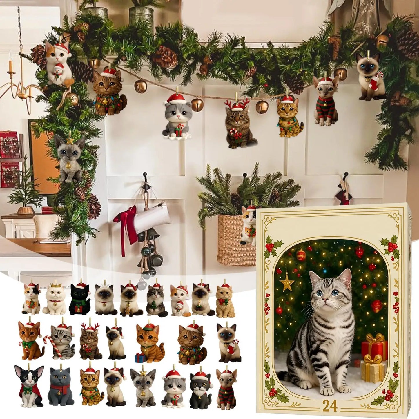 Advent Cat Calendar 2025 – 24-Day Countdown
