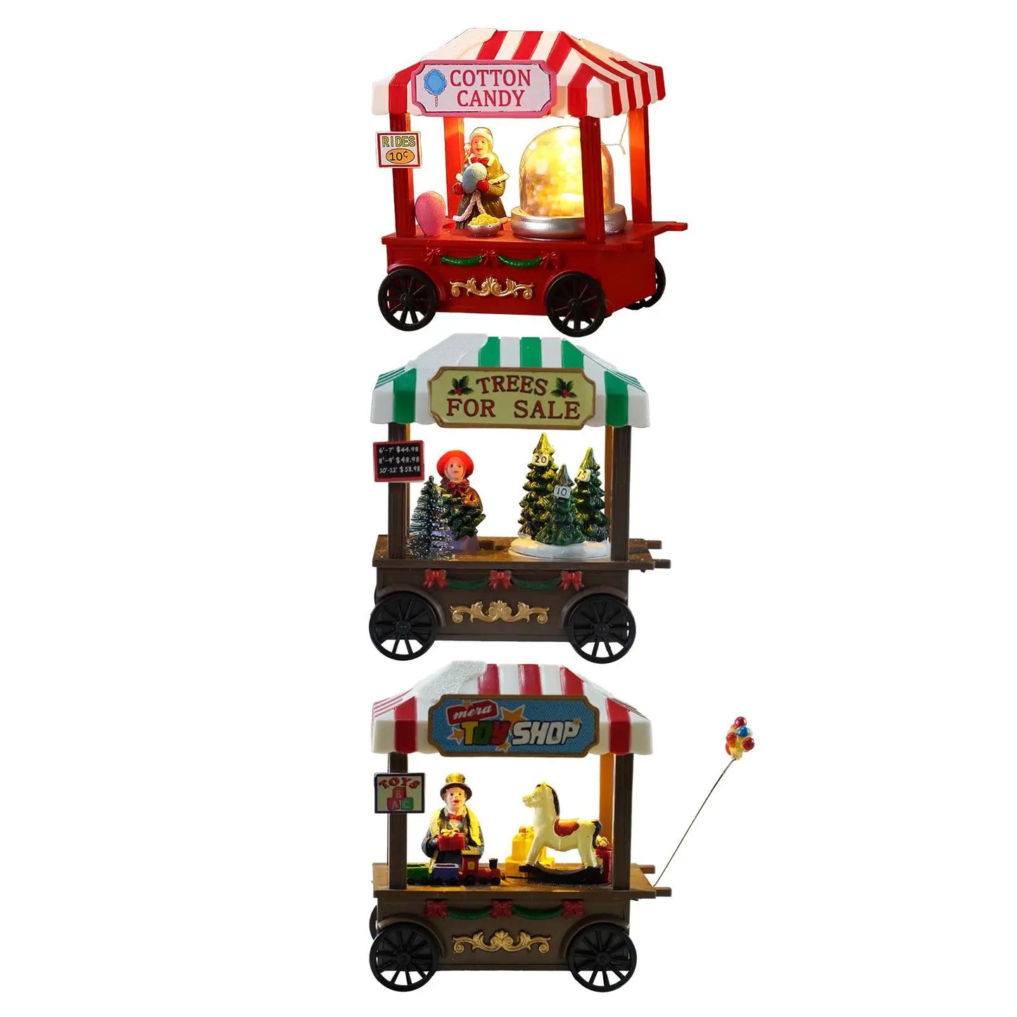 Christmas Snow House LED Decor