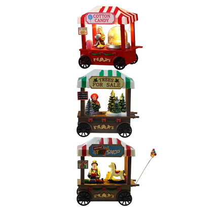 Christmas Snow House LED Decor