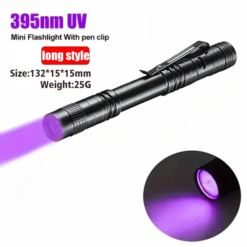 UV Light Torch for Surface Detection