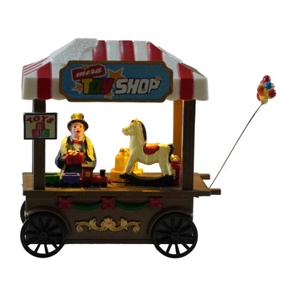 Christmas Snow House LED Decor