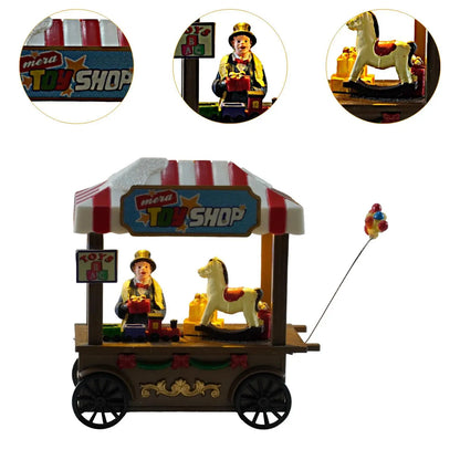 Christmas Snow House LED Decor