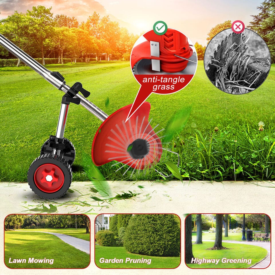 Battery Powered Weed Eater - #2024 New Weed Eater [2 Battery Pack Free]