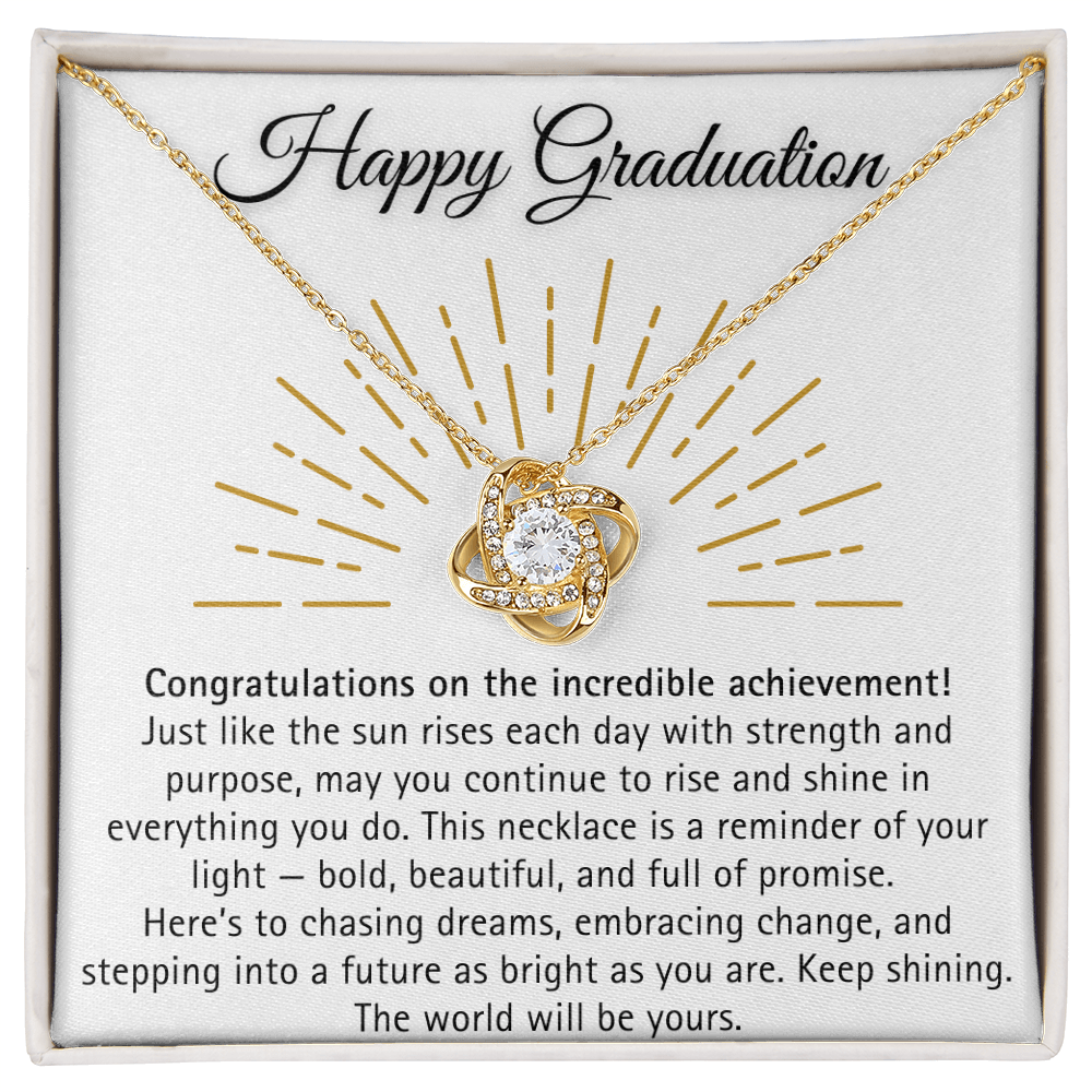 Happy Graduation Necklace