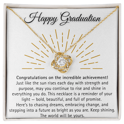 Happy Graduation Necklace