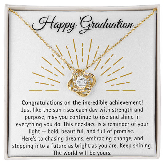 Happy Graduation Necklace