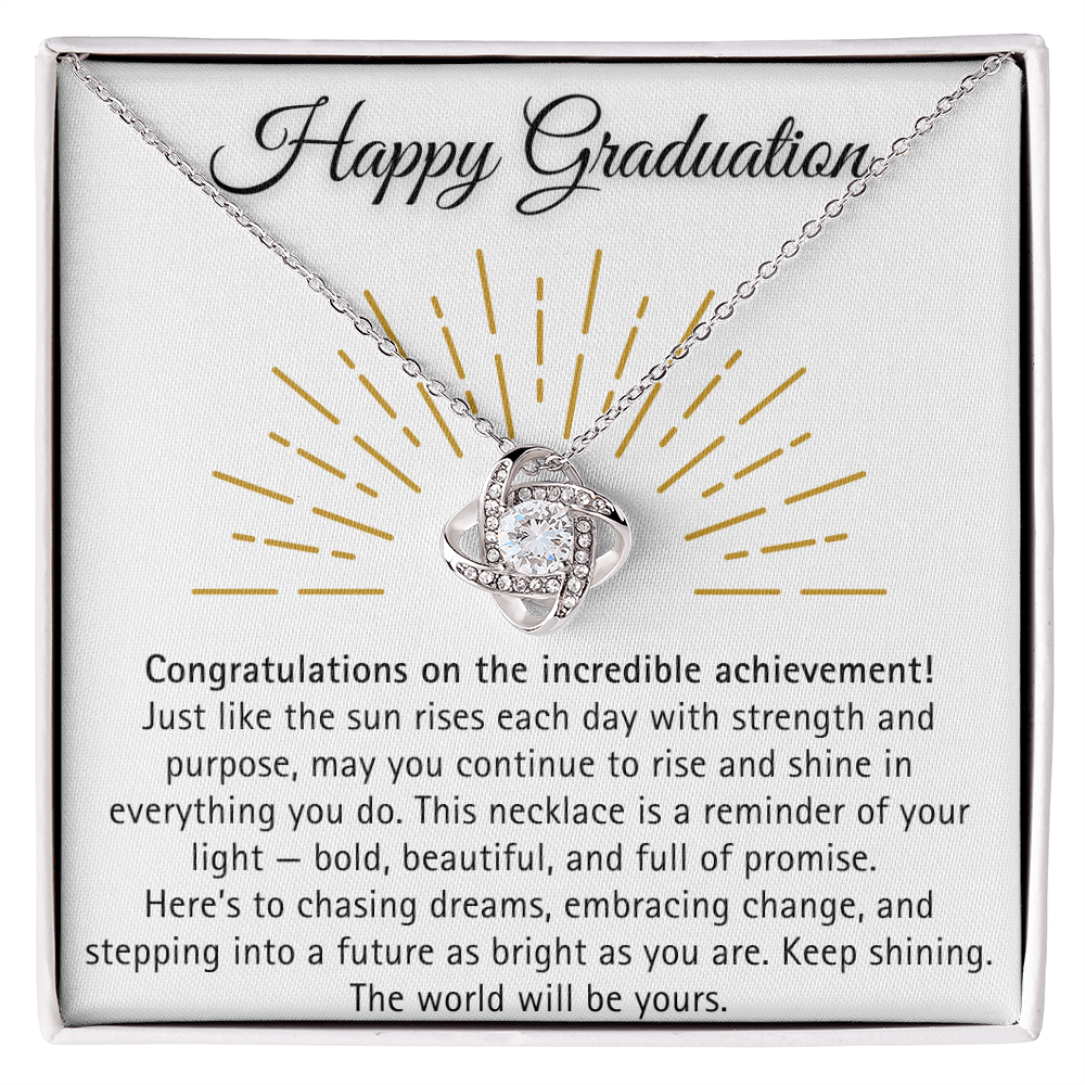 Happy Graduation Necklace