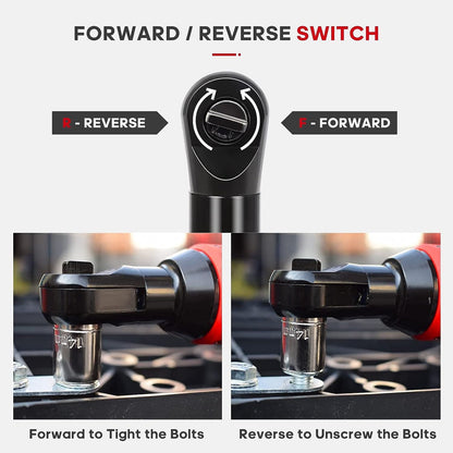 Cordless Ratchet - [2 Battery Pack Free]