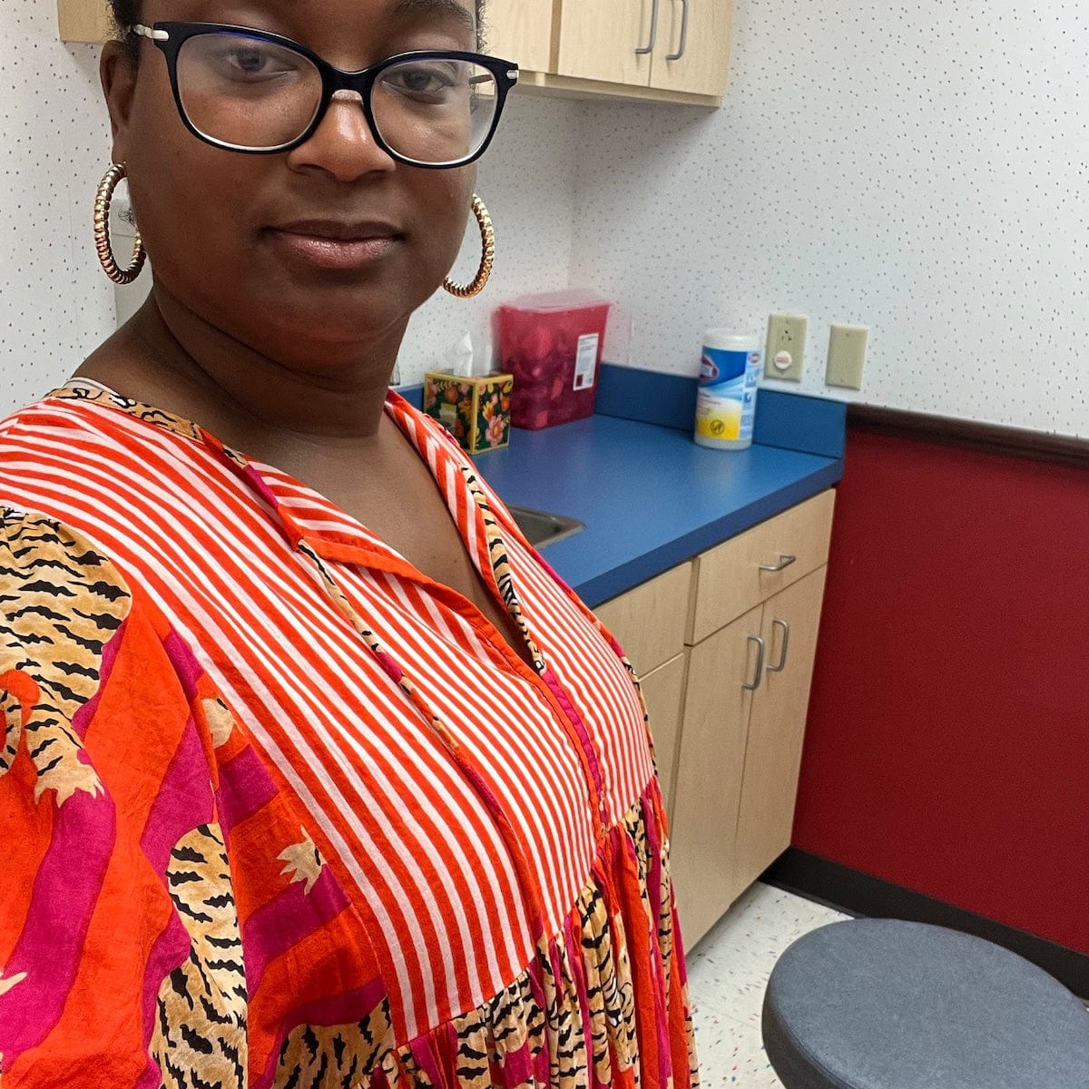 Handmade Tiger Stripes Dress Summer-Ready