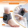 Ankle Massager - #2025 Upgraded 5 Level Adjustable Heat Ankle Massager