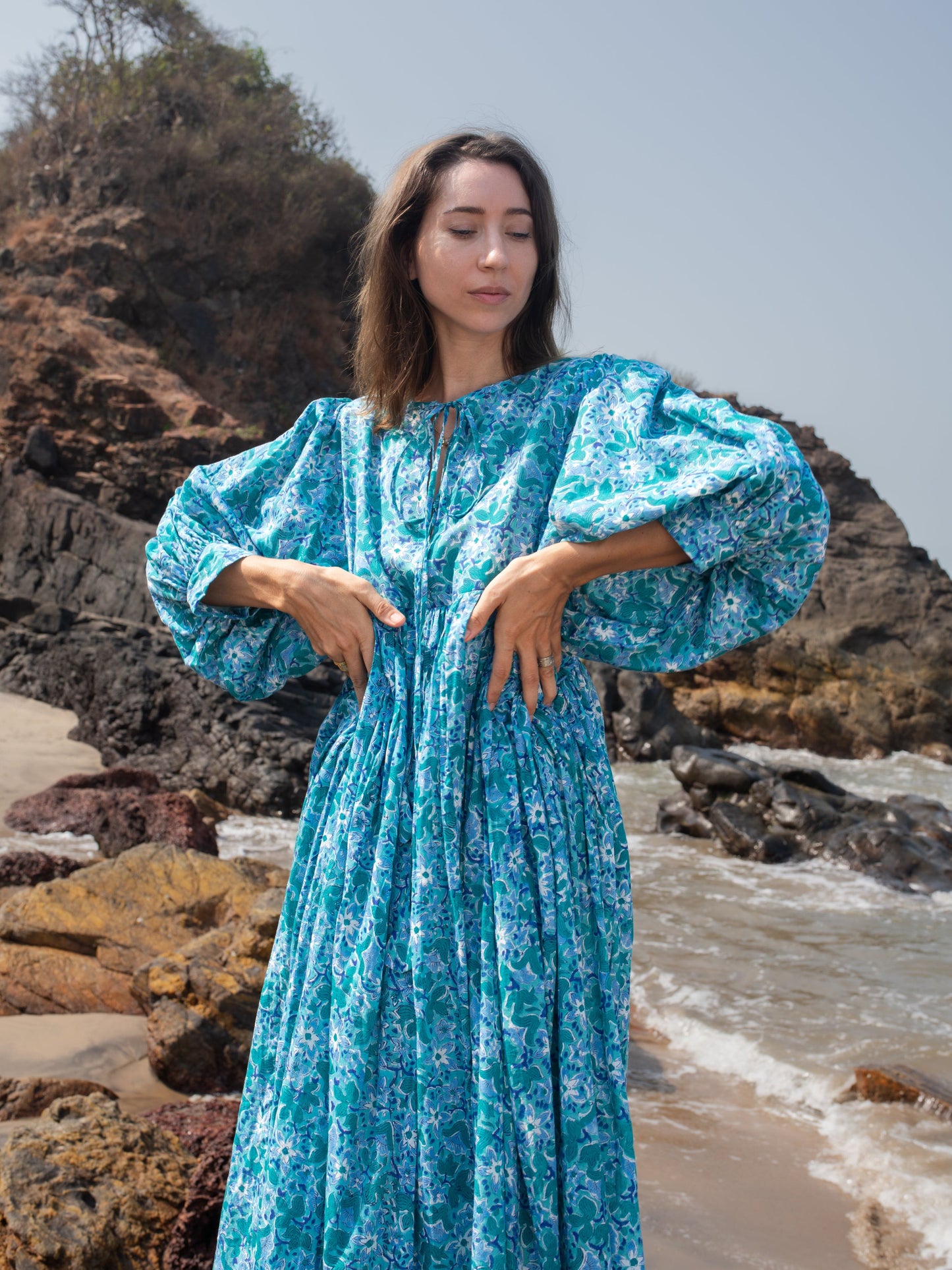 Boho Botanica Block & Bloom Dress - Summer Dress