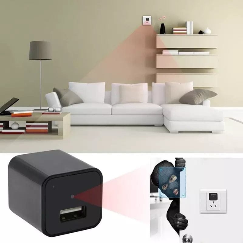 Wireless USB Charger Camera - With Audio
