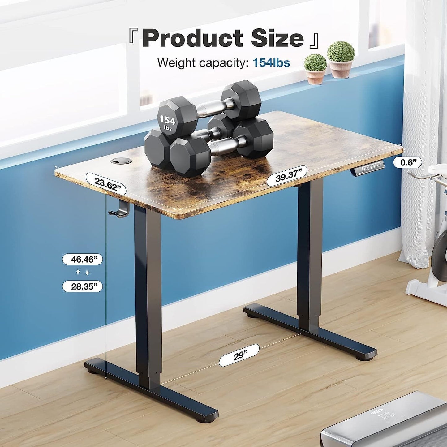 Electric Standing Desk - Height Adjustable
