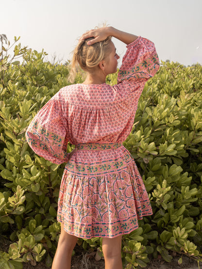 Boho Botanica Block & Bloom Dress - Summer Dress