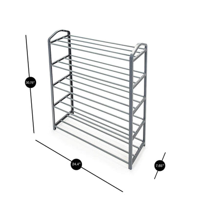 5 Tier Steel Shoe Rack - My Luxury Emporium