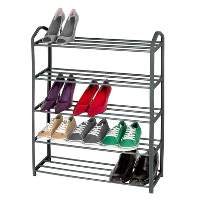 5 Tier Steel Shoe Rack - My Luxury Emporium