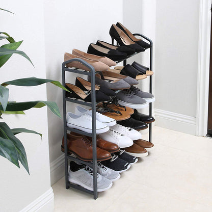 5 Tier Steel Shoe Rack - My Luxury Emporium