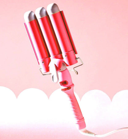 Hair Waver - 3 Barrel Curling Iron - Hair Stylist's First Choice