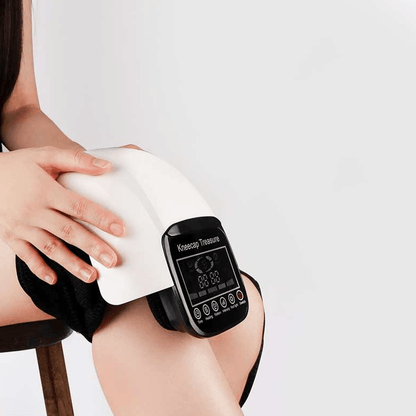 Knee Massager - #2021 Upgraded Heat Knee Massager - 5+ Years Working Life