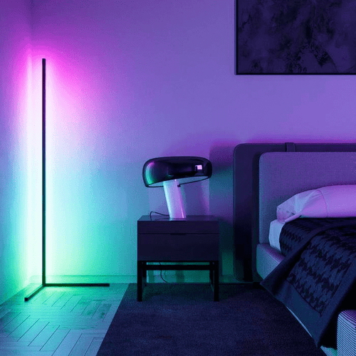 Led Floor Lamp - #2021 Upgraded Corner Floor Lamp ( 15+ Years Life )