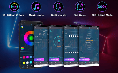 Led Floor Lamp - #2024 Upgraded Corner Floor Lamp