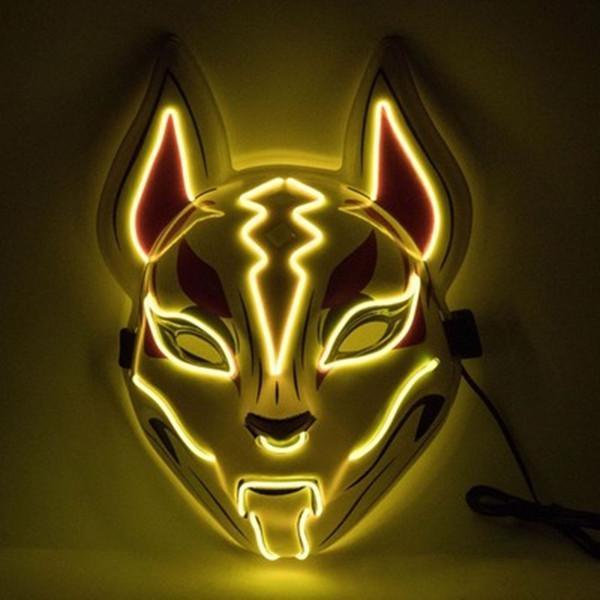 Fox Drift LED Mask - #2021 Upgraded LED Fox Mask (ONE SIZE FITS ALL)