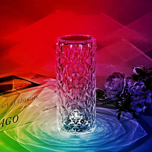 Crystal Lamp - #2024 Upgraded 3D Diamond Crystal Lamp [Touch Control]