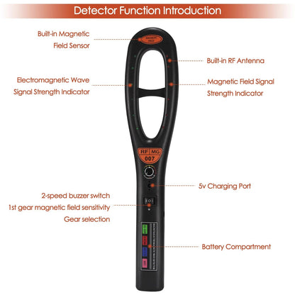 GPS Tracker Detector #2024 Latest Technology With Free Detection Hose