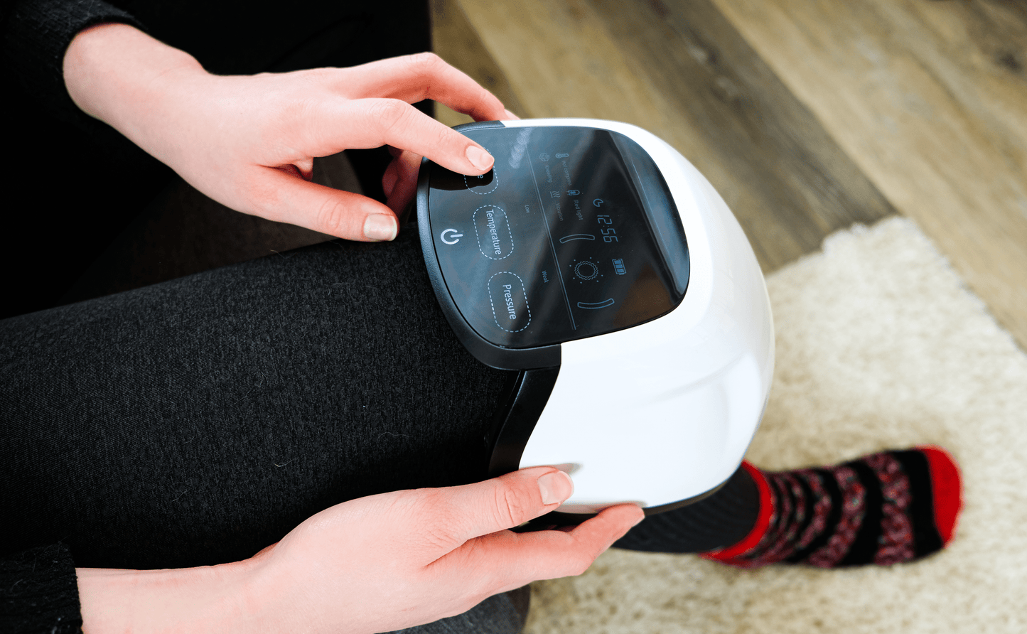 Knee Massager - #2022 Upgraded Heat Knee Massager - 5+ Years Working Life