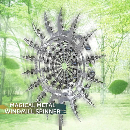 Magical Windmill #2022 Upgraded Unique And Magical Metal Windmill