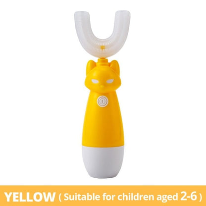 Kids Electric Toothbrush Cartoon Pattern