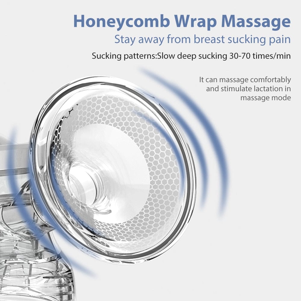 Silicone Breast Pump LCD Touch Screen Control BPA Free