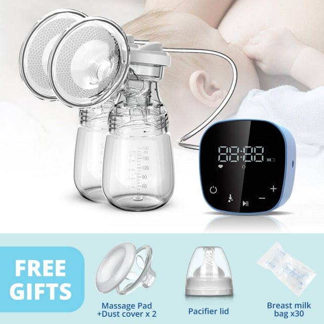 Silicone Breast Pump LCD Touch Screen Control BPA Free
