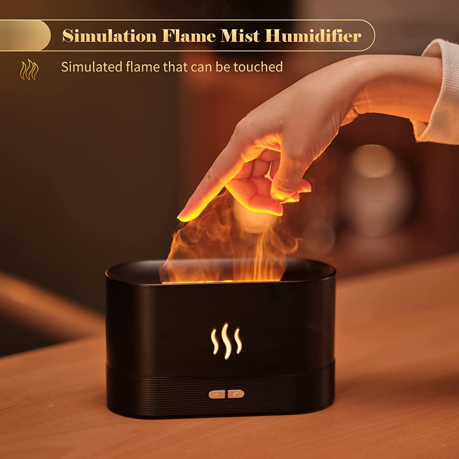 Flame Humidifier Lamp #2024 Upgraded 3D Flame Lamp