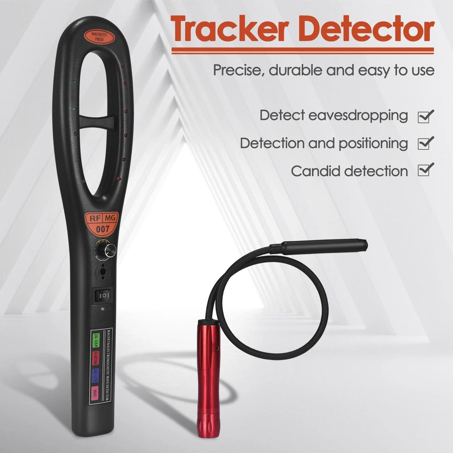 GPS Tracker Detector #2024 Latest Technology With Free Detection Hose